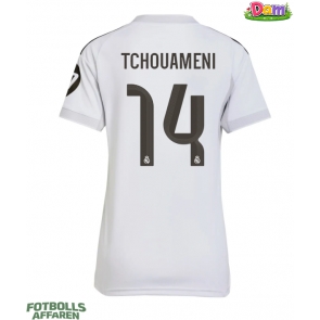 Real Madrid Aurelien Tchouameni #14 Hemmatröja Kvinnor 2025-26 Kortärmad